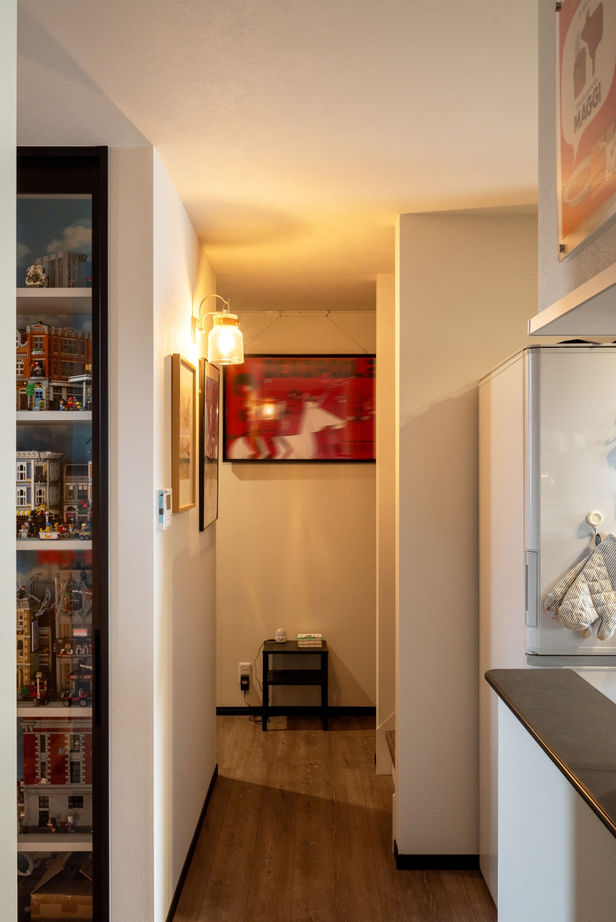 近藤建設 【3000万円台/50坪台/書庫/造作/間取り図】飾り楽しむ趣味の部屋。窓の少ない図書館のような本棚のある家の建築実例画像8