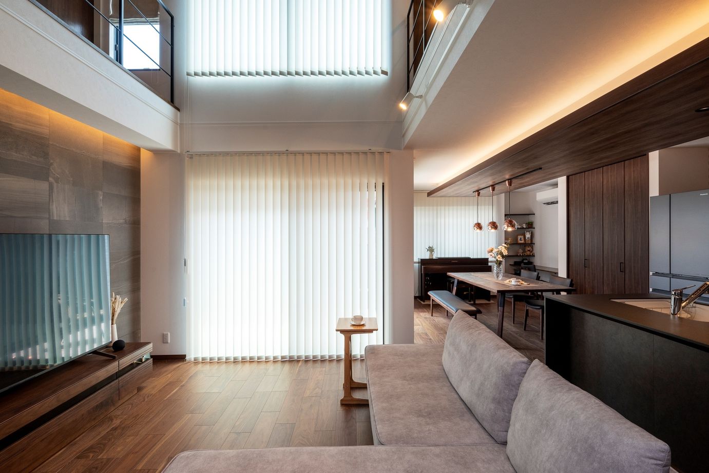 近藤建設 【3000万円台/40坪台/間取り図】女性建築士の提案力に感動。ウッドデッキとつながる吹き抜けリビングの家。の建築実例画像5