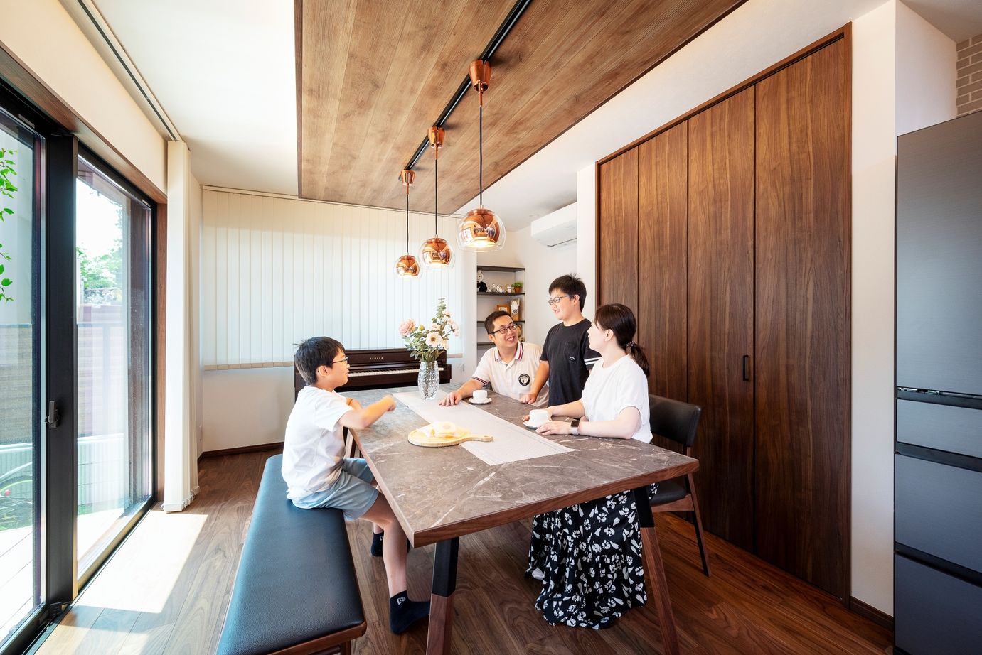 近藤建設 【3000万円台/40坪台/間取り図】女性建築士の提案力に感動。ウッドデッキとつながる吹き抜けリビングの家。の建築実例画像8