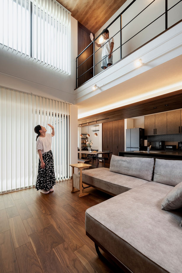 近藤建設 【3000万円台/40坪台/間取り図】女性建築士の提案力に感動。ウッドデッキとつながる吹き抜けリビングの家。の建築実例画像11