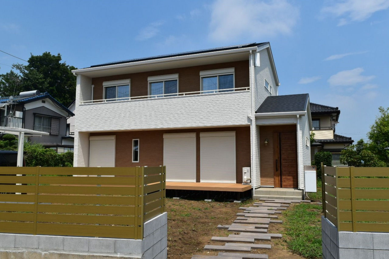 近藤建設 【2000万円台/30坪台/通り土間/間取り図】自転車を2台置ける広い土間玄関のあるカリフォルニアスタイルの家の建築実例画像2