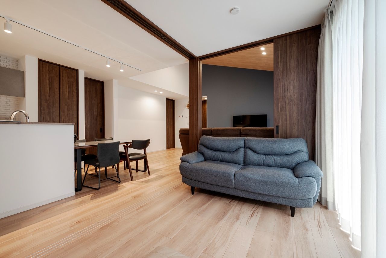 近藤建設 【平屋/2000万円台/30坪台/回遊動線/間取り図】洗濯動線は一括で、キッチンと玄関は近く！家事を楽する家の建築実例画像3