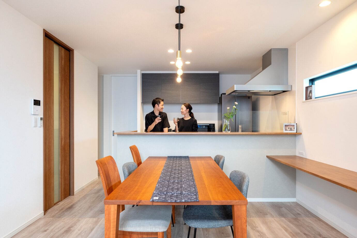 近藤建設 【店舗併用住宅/3000万円台/40坪台/間取り図】木造で叶えた、天井高3mの開放感のあるバレエ教室スタジオの建築実例画像6