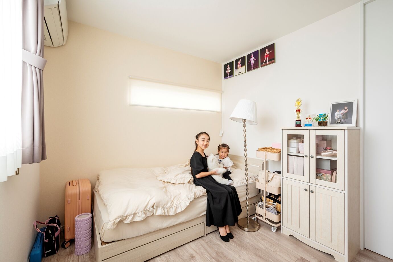 近藤建設 【店舗併用住宅/3000万円台/40坪台/間取り図】木造で叶えた、天井高3mの開放感のあるバレエ教室スタジオの建築実例画像11