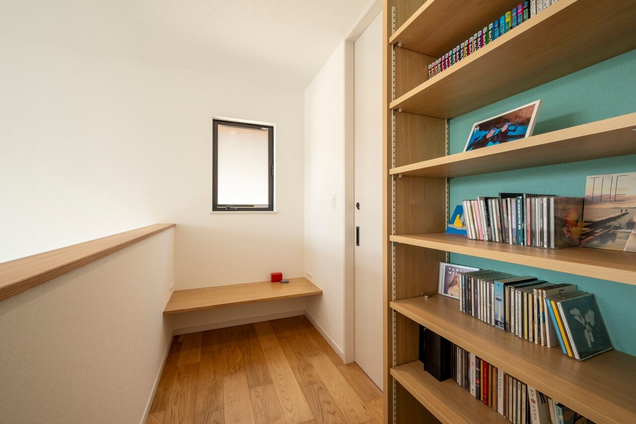 近藤建設 【2000万円台/30坪台/間取り図】2つの回遊動線で暮らしが快適。それぞれの居場所を叶えた北欧テイストの家の建築実例画像7