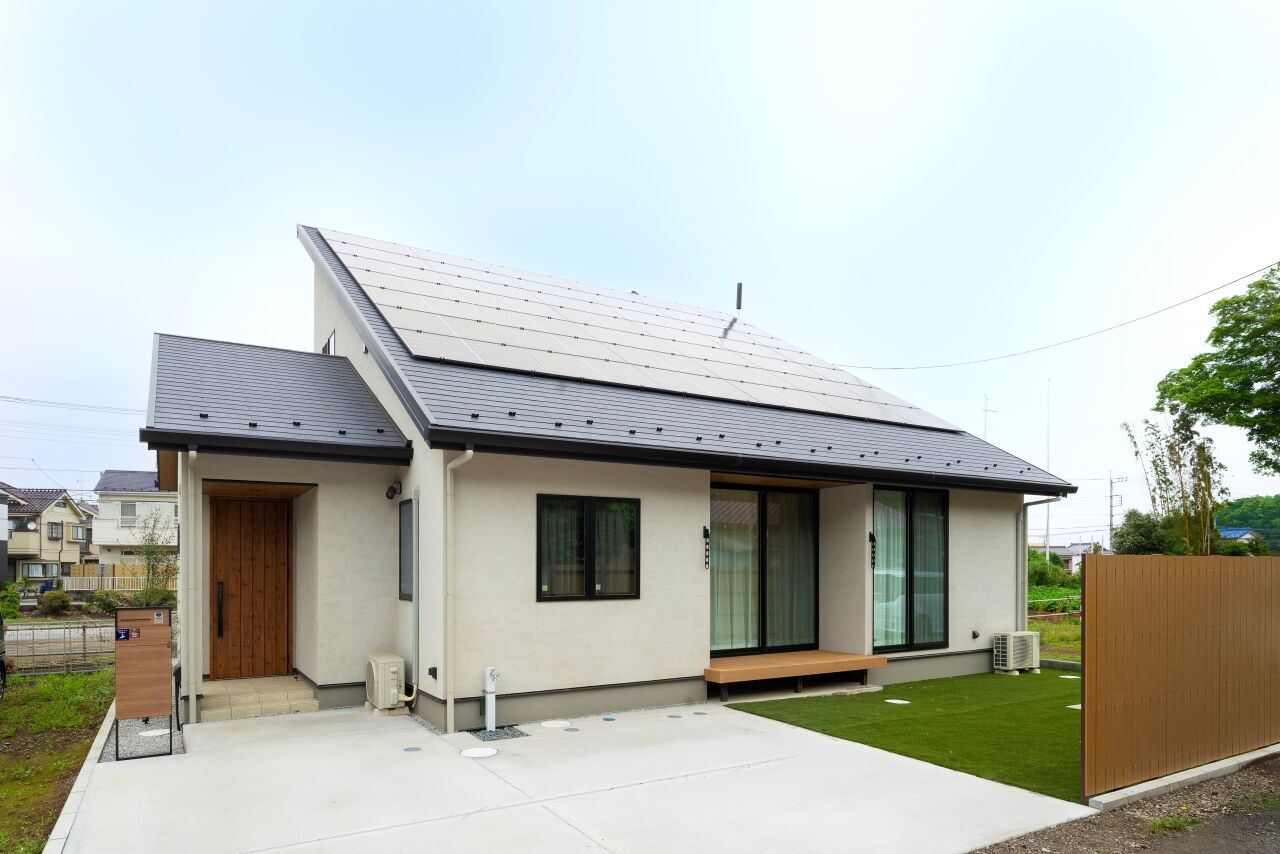 近藤建設 【2000万円台/30坪台/平屋風/間取り図】「今の快適」と「将来の夢」を詰め込んだ、平屋風＆家事ラクの家の建築実例画像1