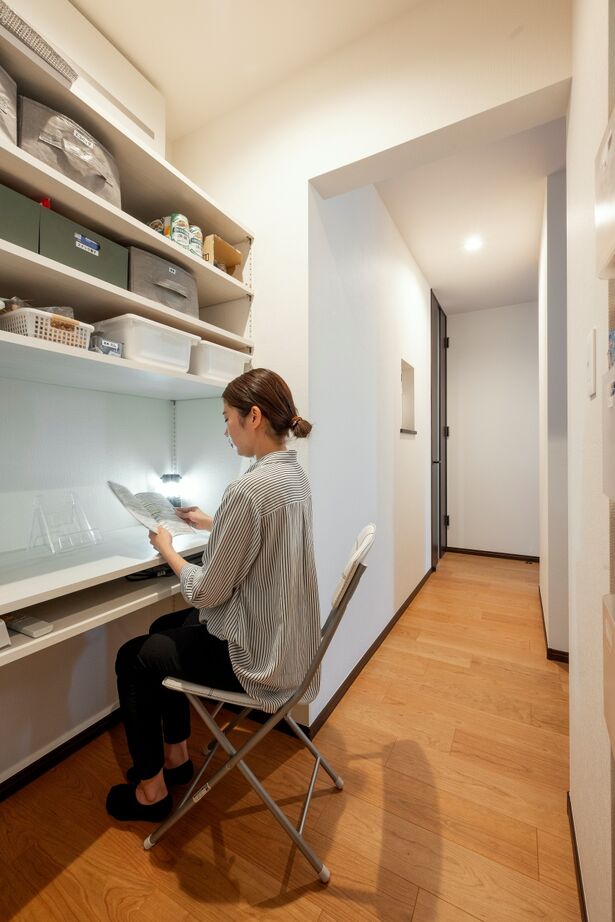 近藤建設 【70坪台/完全分離型二世帯/平屋風】カッコいい外観や動線が自慢！二世帯それぞれに快適なフルオーダーの家の建築実例画像6