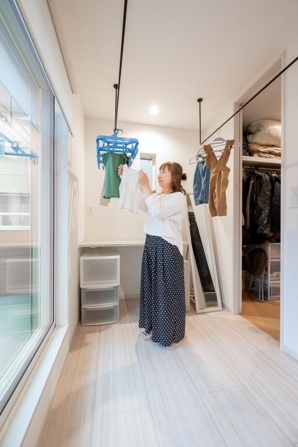 近藤建設 【3000万円台/40坪台/屋上/間取り図】便利な動線や快適な温熱環境に感激。「100点満点！」と大満足の家の建築実例画像7