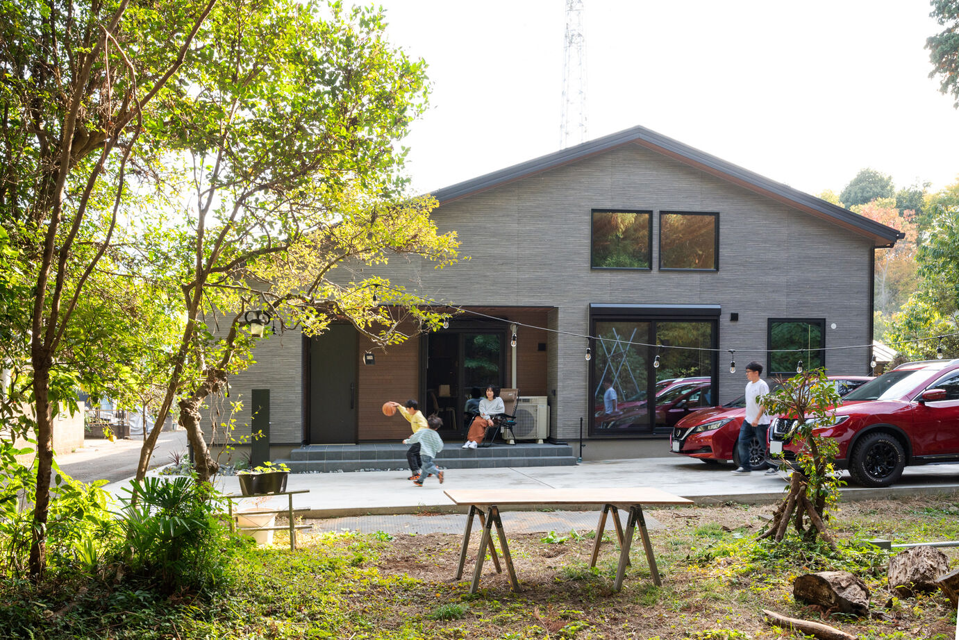 近藤建設 【2000万円台/20坪台/建て替え/断熱等級6/間取り図】森の緑を借景にする、リゾートみたいなロフト付き平屋の建築実例画像