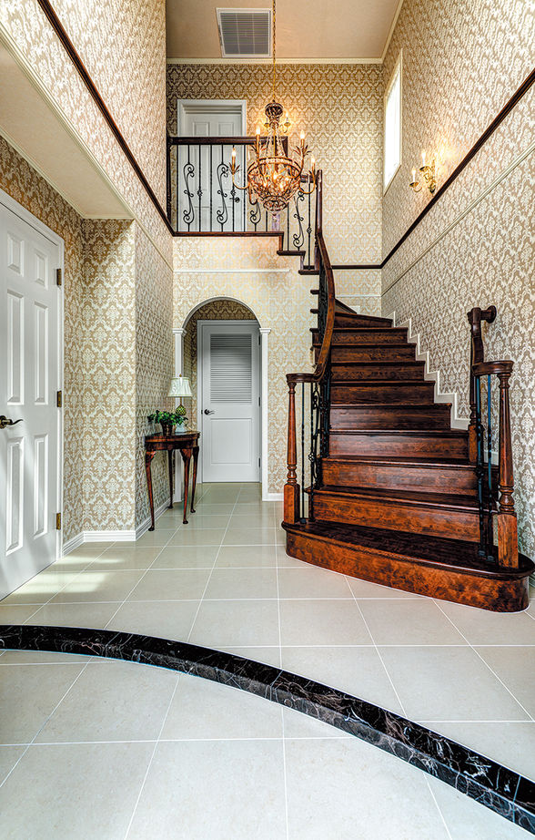 ノアデザインインク 【輸入住宅/ヨーロッパ風邸宅】素材やインテリアも一切の妥協なし。全てを叶えた英国の伝統美薫る煉瓦の家の建築実例画像3