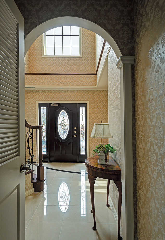 ノアデザインインク 【輸入住宅/ヨーロッパ風邸宅】素材やインテリアも一切の妥協なし。全てを叶えた英国の伝統美薫る煉瓦の家の建築実例画像4