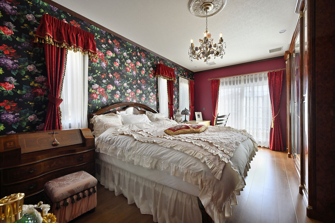 ノアデザインインク 【輸入住宅／お城のような家】大好きな薔薇に包まれて。憧れと暮らしやすさを両立した二世帯住宅の建築実例画像9