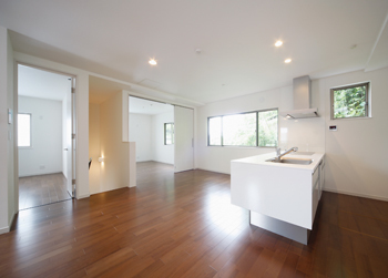 プロネット 【1000万円台/30坪台/間取り図/3階建て/屋上】建築デザイナーと実現したシンプル&モダンでおしゃれな家の建築実例画像4