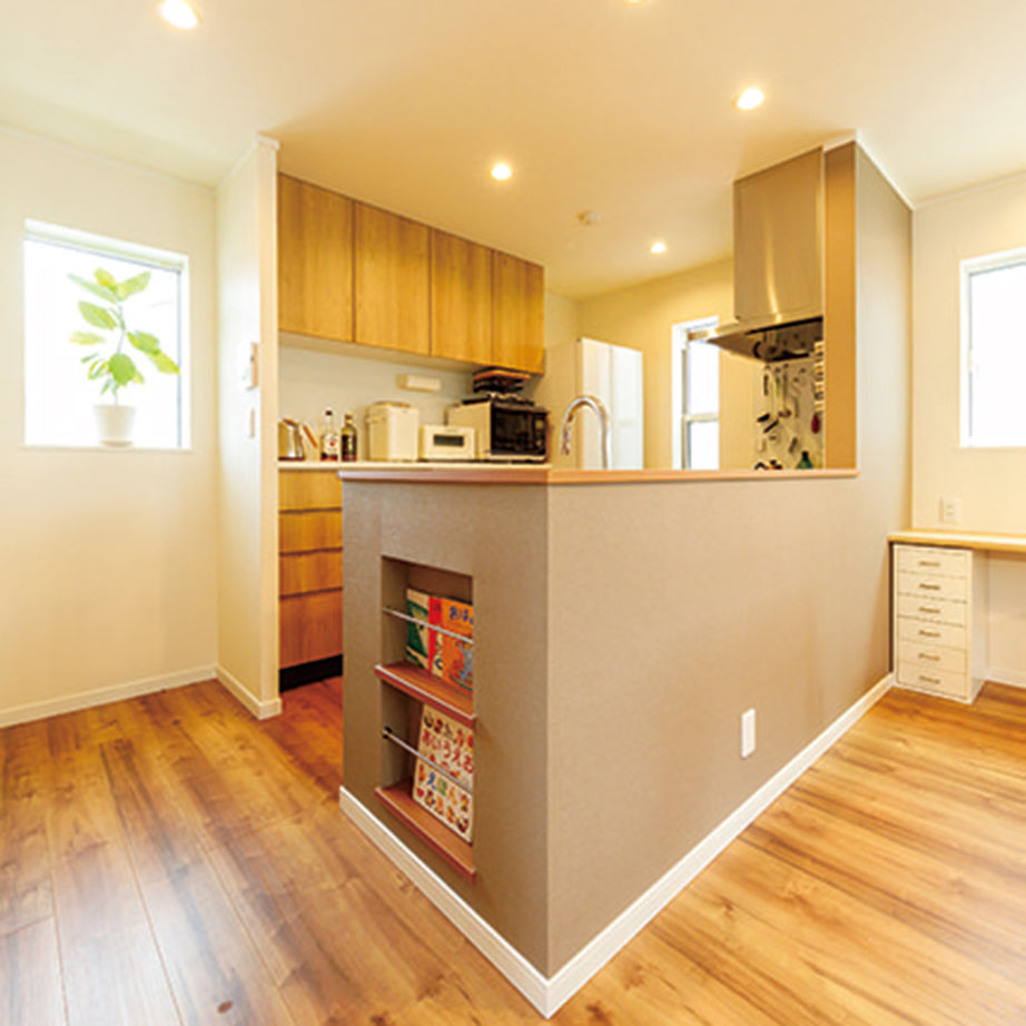 プロネット 【3000万円台/30坪台/間取り図/ビルトインガレージ】最上階リビングと屋上ガーデンでリゾート空間な住まいの建築実例画像5