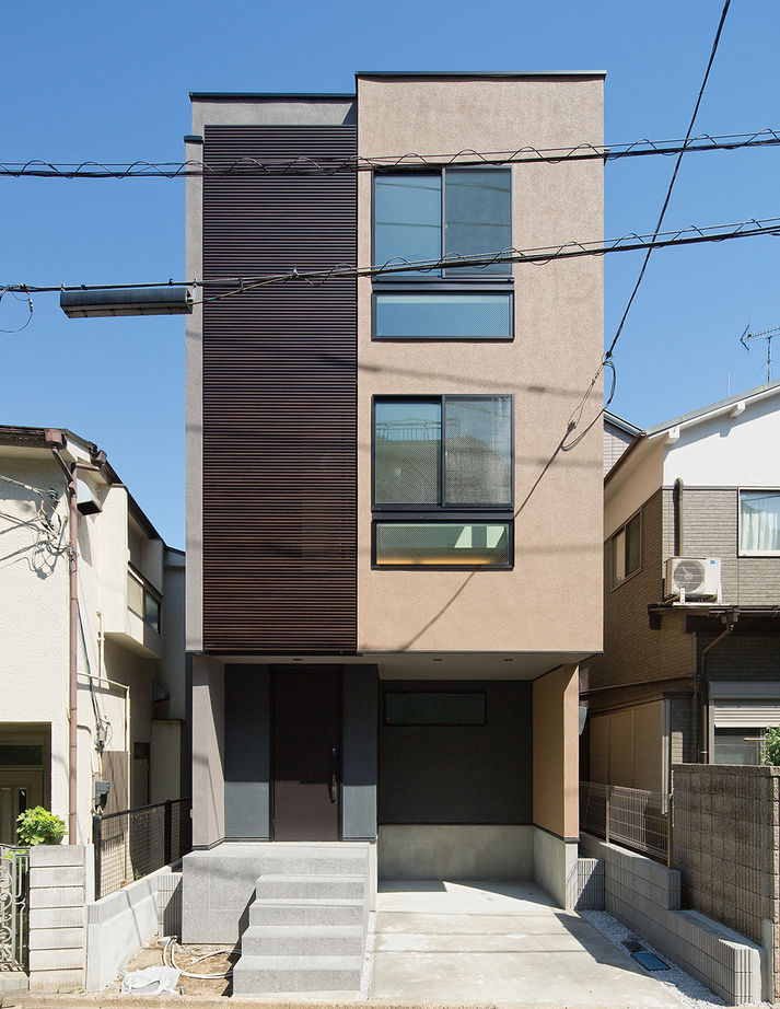 プロネット 【2000万円台/30坪台/間取り図/吹き抜け】都心でものんびりと暮らせるバルコニー付き3階建て狭小住宅の建築実例画像2