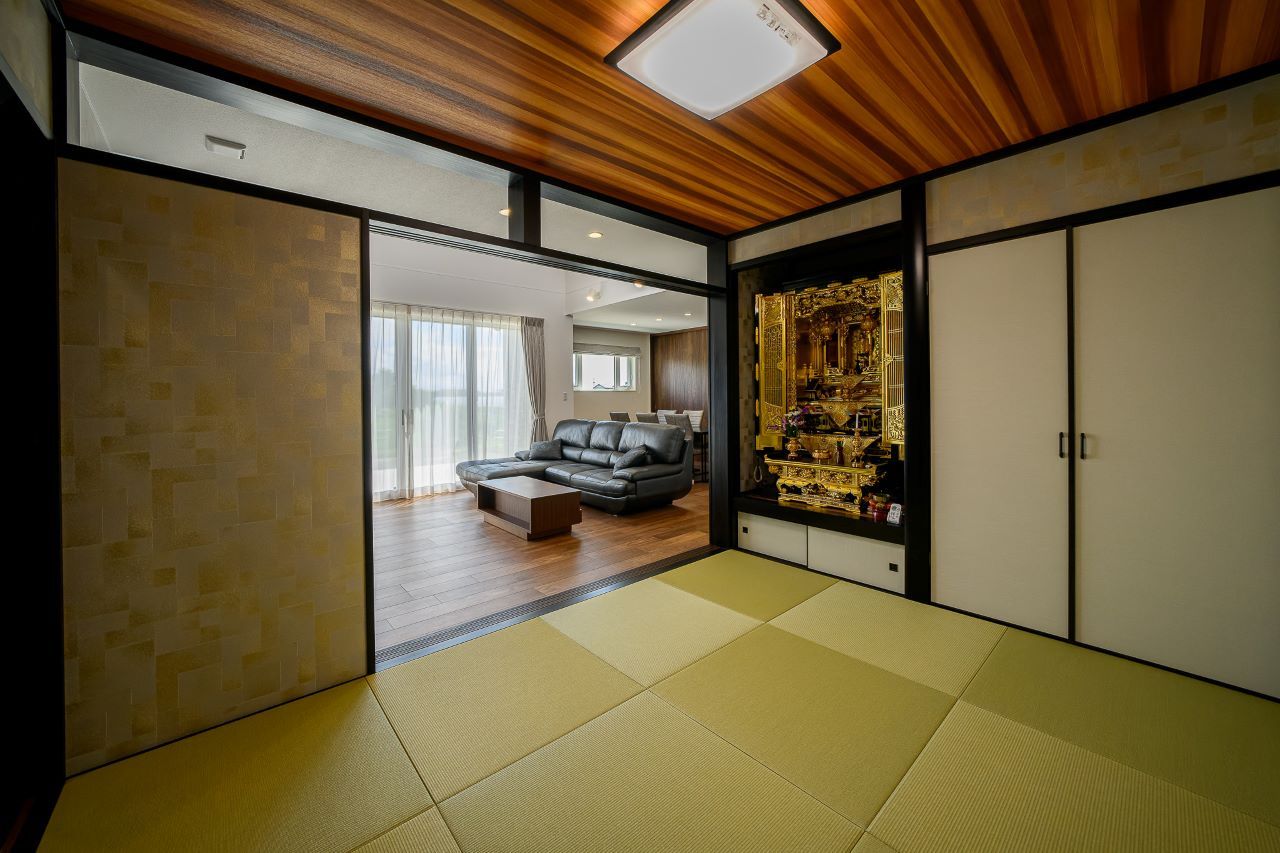 エースホーム 【吹抜け/和室/趣味部屋】1・2階分離／水回り共有型の二世帯住宅の建築実例画像4