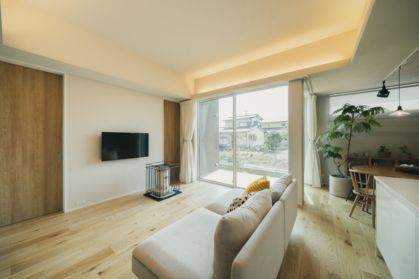 エースホーム 【1000万円台で建てる／コンパクト平屋／回遊導線】ナチュラルテイストなハイセンス平屋の建築実例画像4