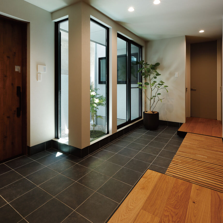 ハウスアップ 【32坪/奥行のある土地/中庭】四季を楽しむ家の建築実例画像9