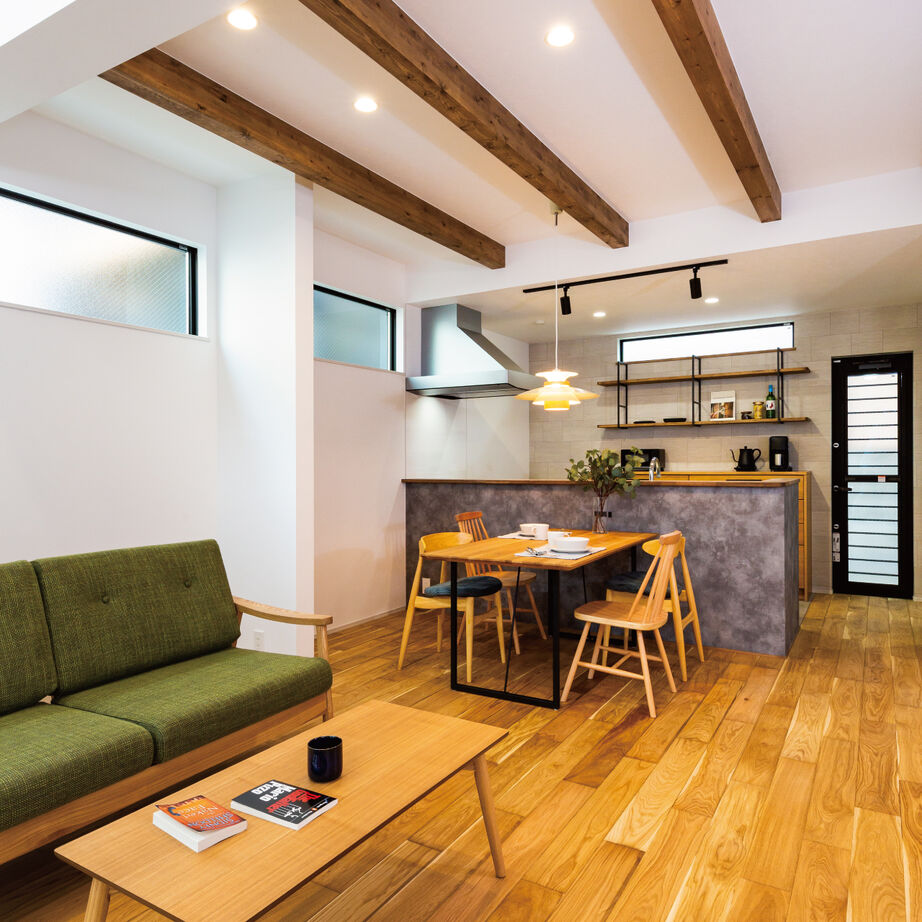 ハウスアップ 【京都市/中庭/20坪台】土地24坪で叶えた中庭のある家の建築実例画像3