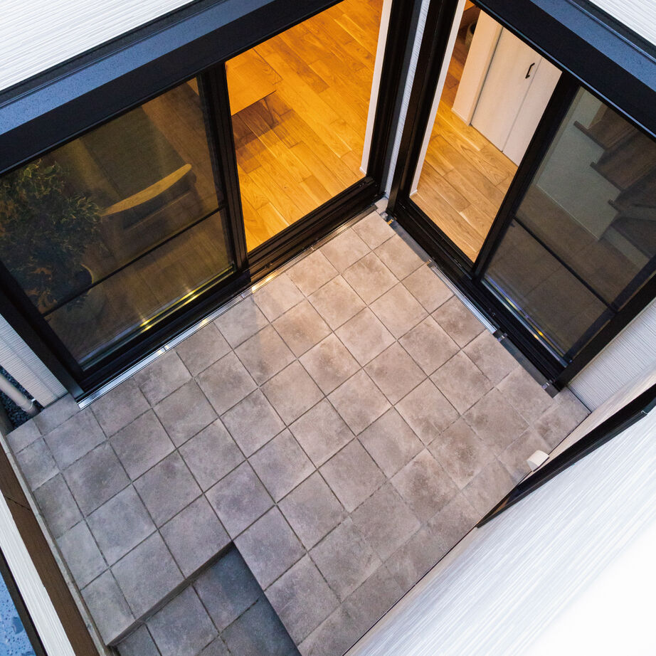 ハウスアップ 【京都市/中庭/20坪台】土地24坪で叶えた中庭のある家の建築実例画像5