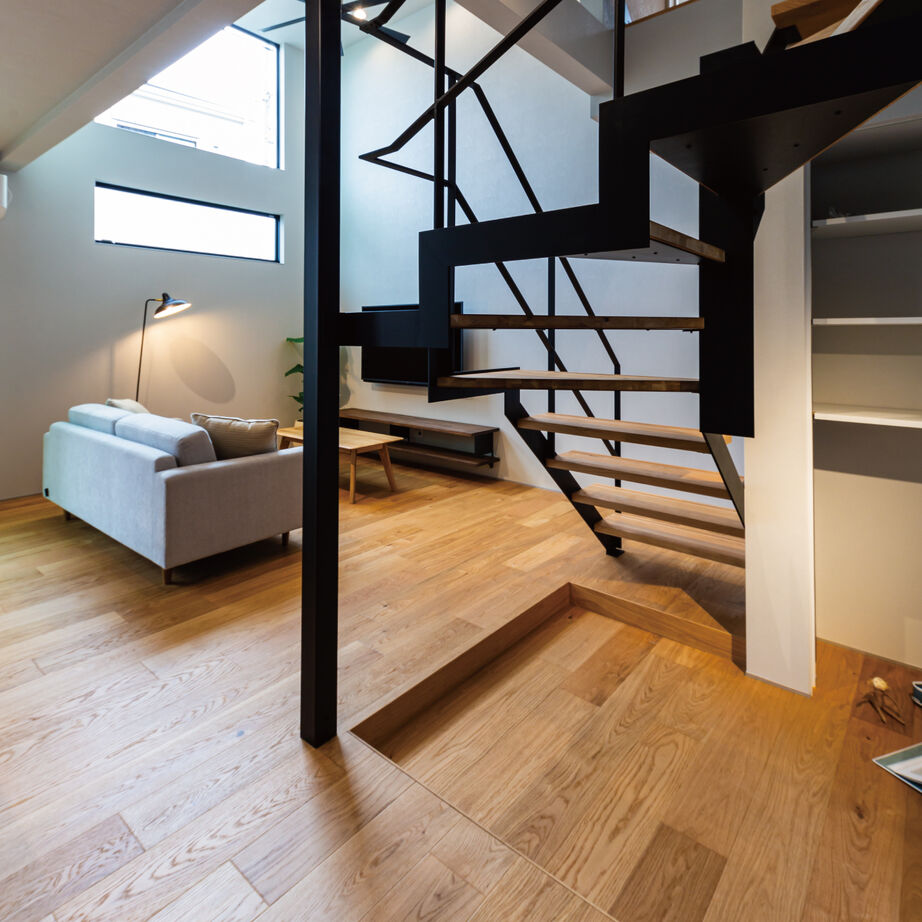 ハウスアップ 子どもたちがのびのびとできるカッコいい家の建築実例画像4