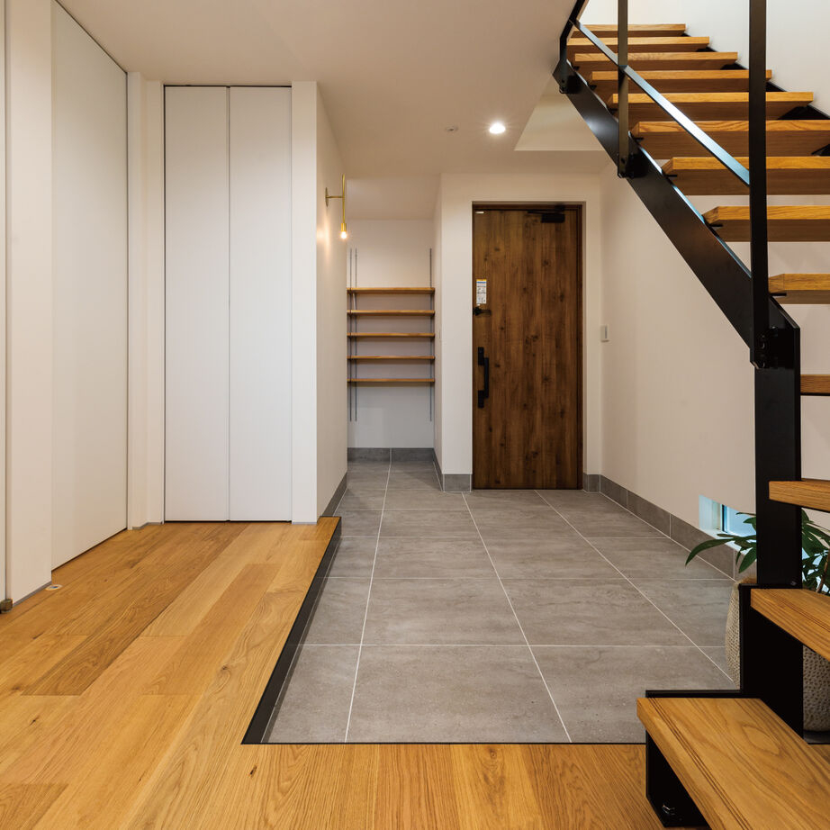 ハウスアップ 【京都市/34坪】お気に入りの木製キッチンが映える家の建築実例画像2