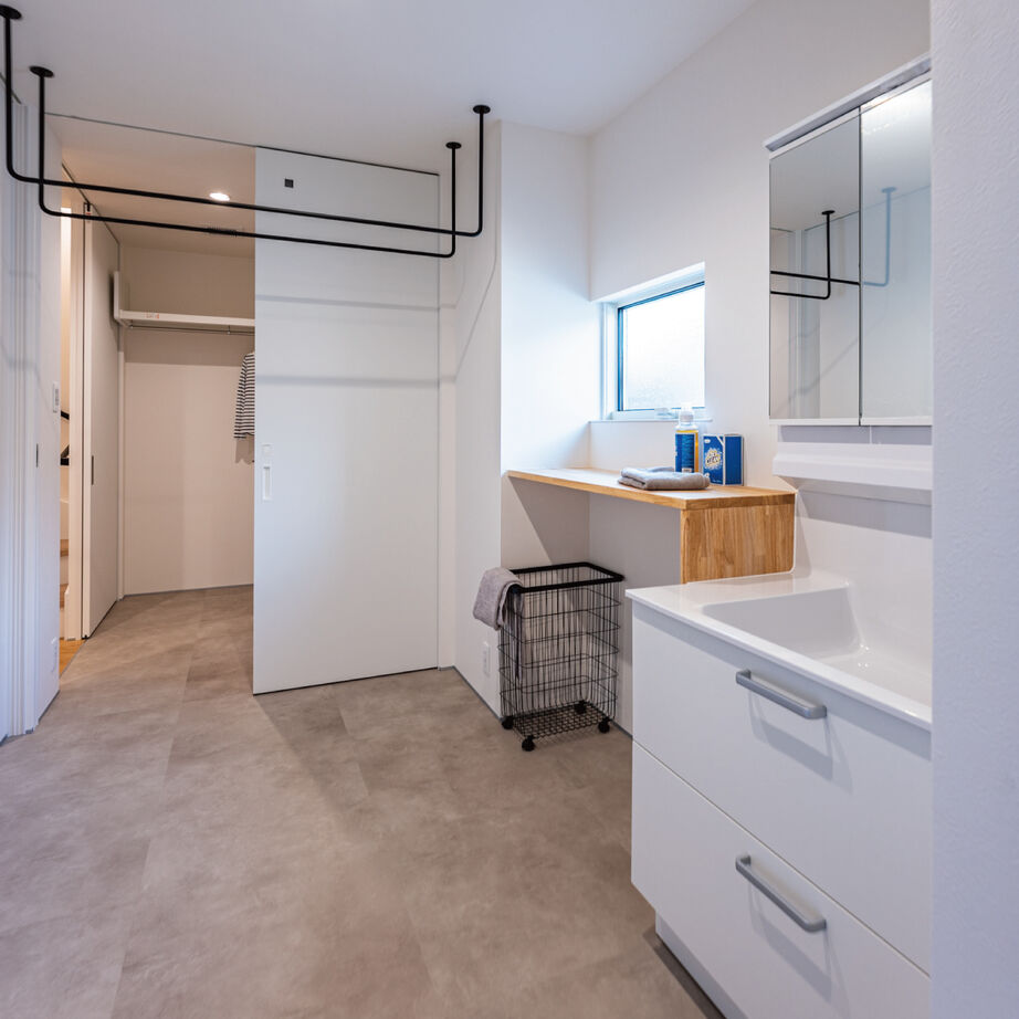 ハウスアップ 【京都市/34坪】お気に入りの木製キッチンが映える家の建築実例画像8