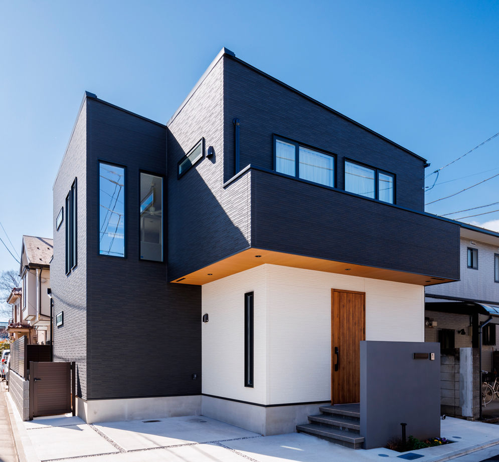 TAINN DESIGN　一級建築士事務所 【3200万円/36坪/間取り図あり】4人の子どもがすくすく育つスキップフロアのLDK。家事ラク・育児プランも◎の建築実例画像2