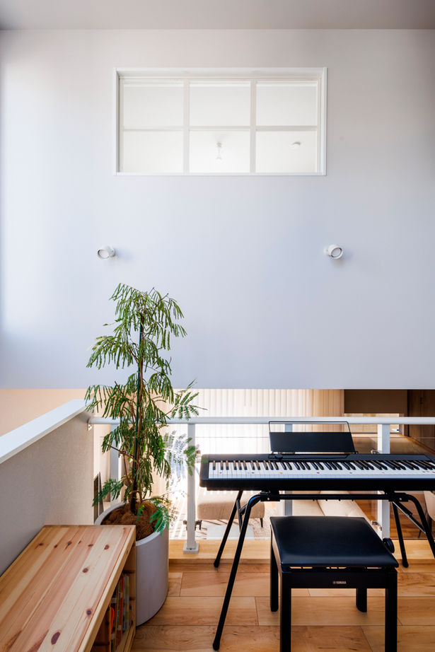 TAINN DESIGN　一級建築士事務所 【3200万円/36坪/間取り図あり】4人の子どもがすくすく育つスキップフロアのLDK。家事ラク・育児プランも◎の建築実例画像9