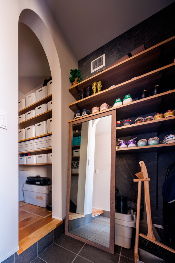 TAINN DESIGN　一級建築士事務所 【3200万円/36坪/間取り図あり】4人の子どもがすくすく育つスキップフロアのLDK。家事ラク・育児プランも◎の建築実例画像10