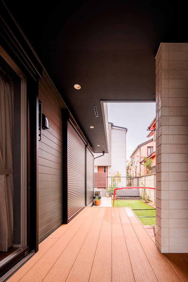 TAINN DESIGN　一級建築士事務所 【3000万円台/30坪台/間取り図あり】木の温もりと吹き抜けの開放感！家族の繋がりを育む２階リビングの建築実例画像15