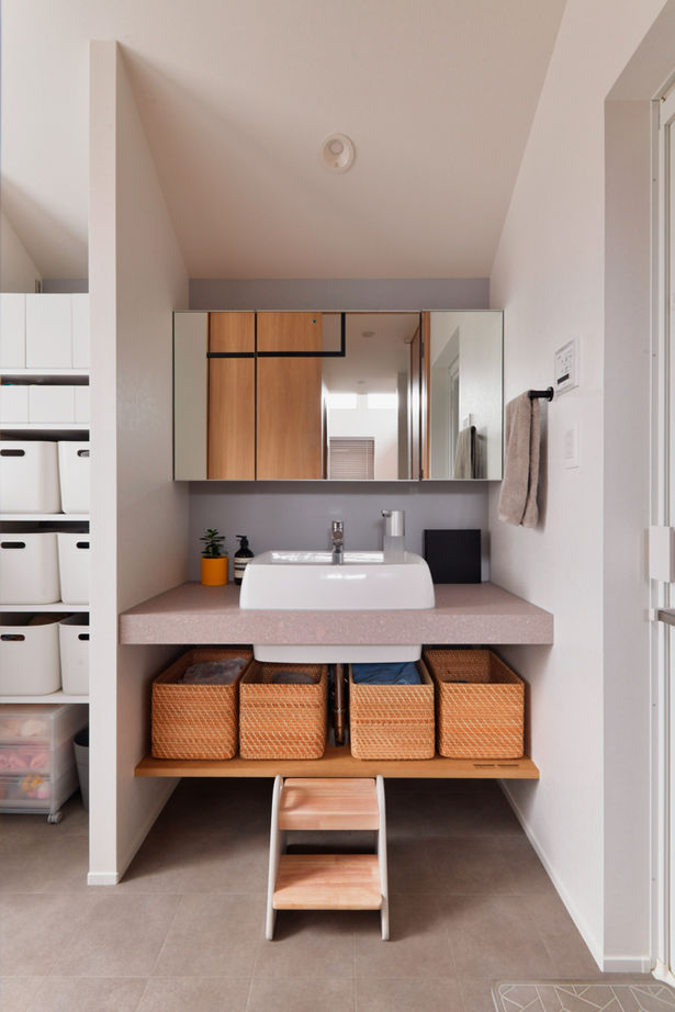 TAINN DESIGN　一級建築士事務所 【26.9坪/狭小地/2階リビング/ロフト】色づかいや造作・細かい設えにもこだわり抜いた、長く愛着を持てる家の建築実例画像8