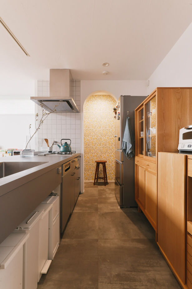 TAINN DESIGN　一級建築士事務所 【2000万円台/28.5坪/ペット住宅/間取り図あり】タイルやクロス一枚にこだわり抜いた個性あふれる住まいの建築実例画像7