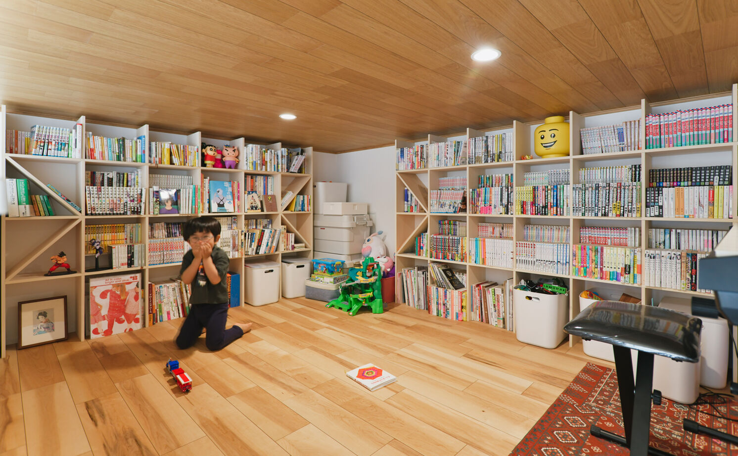 TAINN DESIGN　一級建築士事務所 【2000万円台/28.5坪/ペット住宅/間取り図あり】タイルやクロス一枚にこだわり抜いた個性あふれる住まいの建築実例画像8