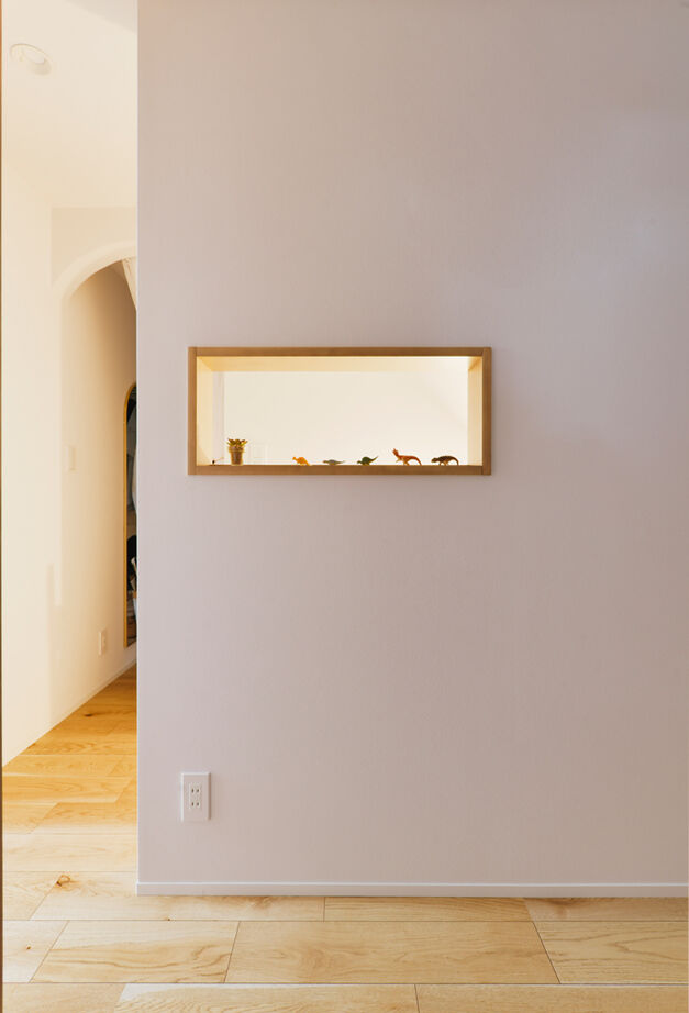 TAINN DESIGN　一級建築士事務所 【2510万円／28.2坪／旗竿地】生活感を隠せる収納力とスマート動線。子育て真っ只中の共働き夫婦を助ける家の建築実例画像11