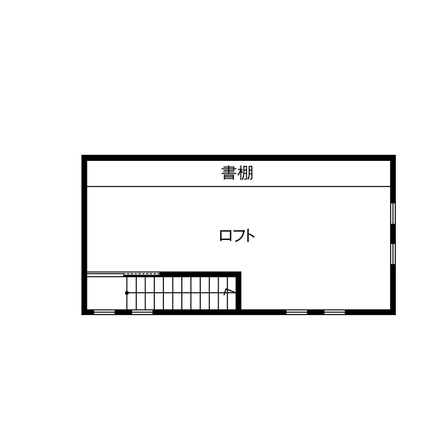 TAINN DESIGN　一級建築士事務所 【5000万円台/32.5坪/間取り図あり】土間リビングとストレスフリーの家事動線。家族の動きに寄り添う住まいの間取り図（３LDK＋ロフト）ロフト