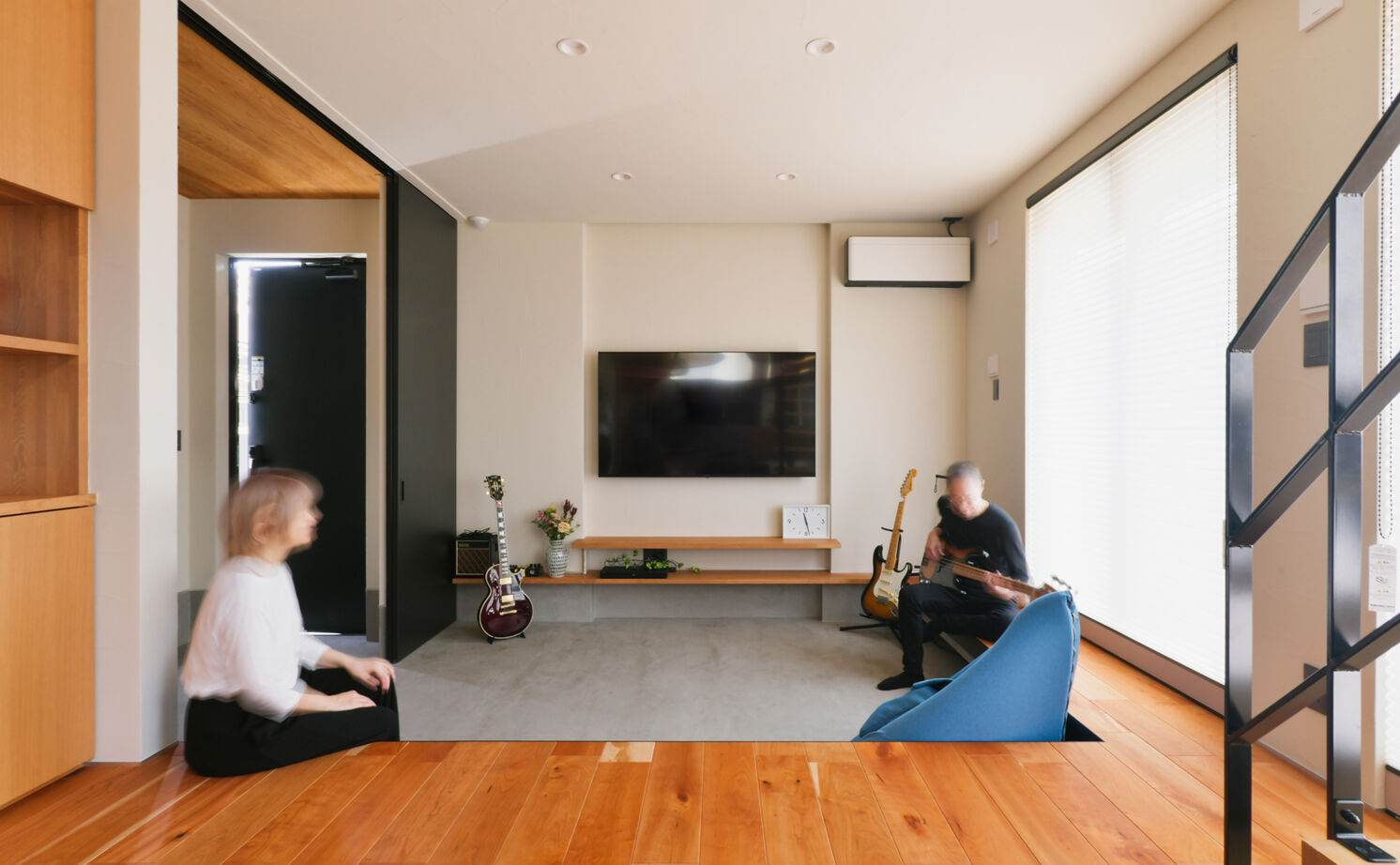 TAINN DESIGN　一級建築士事務所 【5000万円台/32.5坪/間取り図あり】土間リビングとストレスフリーの家事動線。家族の動きに寄り添う住まいの建築実例画像4