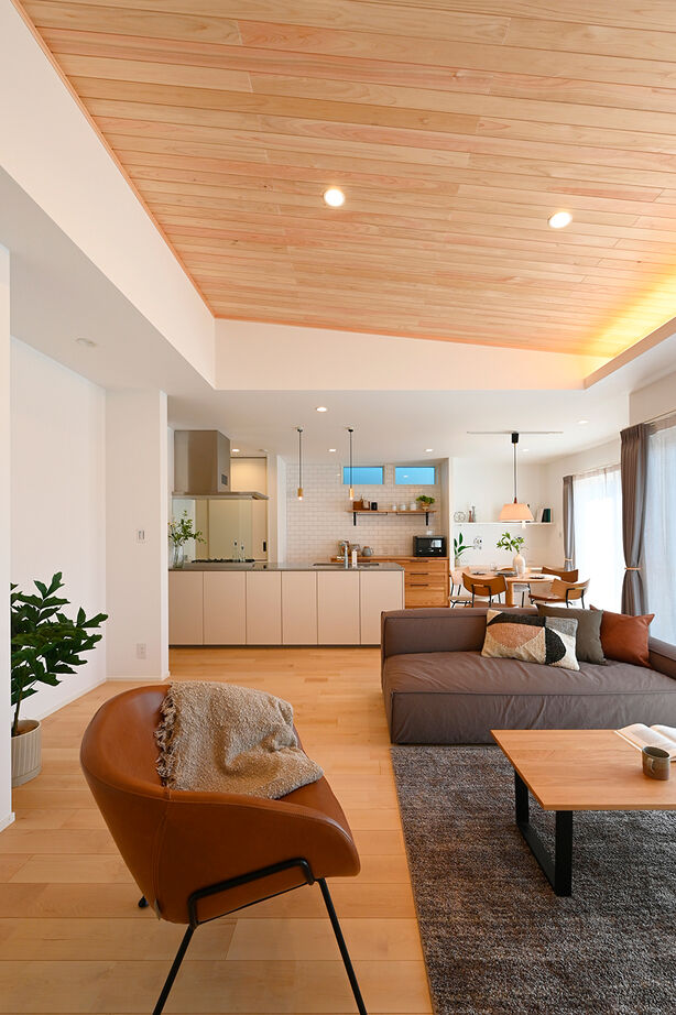 ユートピア建設 【名古屋市｜32坪の平屋】共働き・子育てファミリーの「家事があっという間に終わる」回遊動線の平屋の建築実例画像2