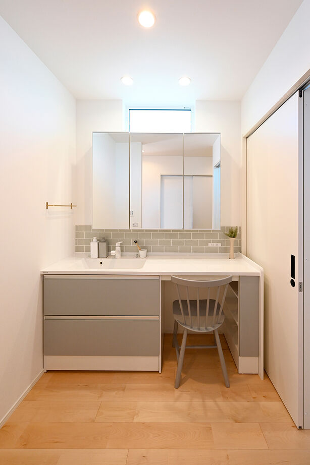 ユートピア建設 【名古屋市｜32坪の平屋】共働き・子育てファミリーの「家事があっという間に終わる」回遊動線の平屋の建築実例画像5