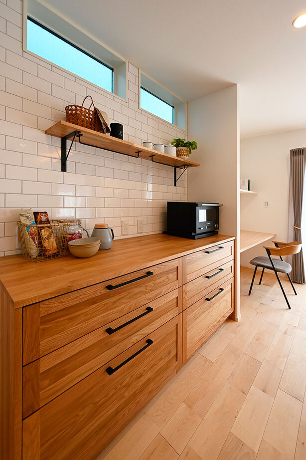 ユートピア建設 【名古屋市｜32坪の平屋】共働き・子育てファミリーの「家事があっという間に終わる」回遊動線の平屋の建築実例画像8