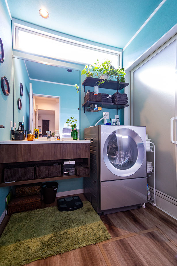 近江建設/アイフルホーム・フィアスホーム 【土間リビング／1000万円台／間取り有】「吹き抜け」＋「庭・ガレージ」＋「インテリア」の開放的な住まいの建築実例画像16