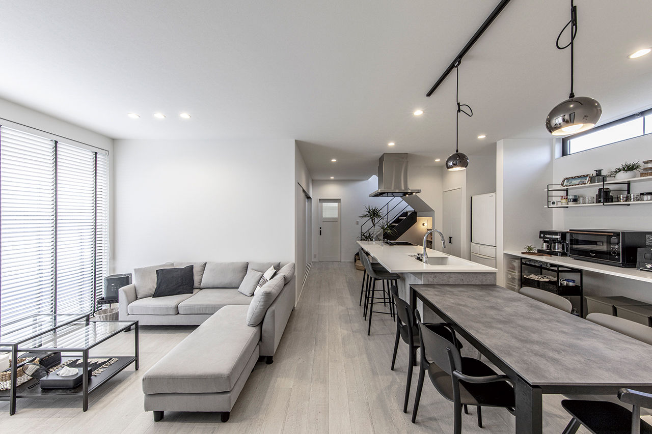 クラフトホーム 【1500万円～2000万円以下/5LDK/40坪台/間取り図面】アイランドキッチンやランドリールームで家事ラクな家の建築実例画像2