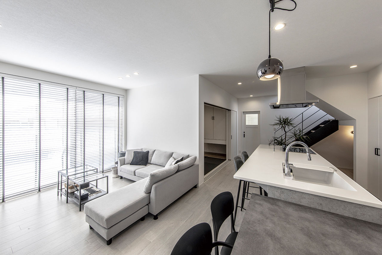 クラフトホーム 【1500万円～2000万円以下/5LDK/40坪台/間取り図面】アイランドキッチンやランドリールームで家事ラクな家の建築実例画像5