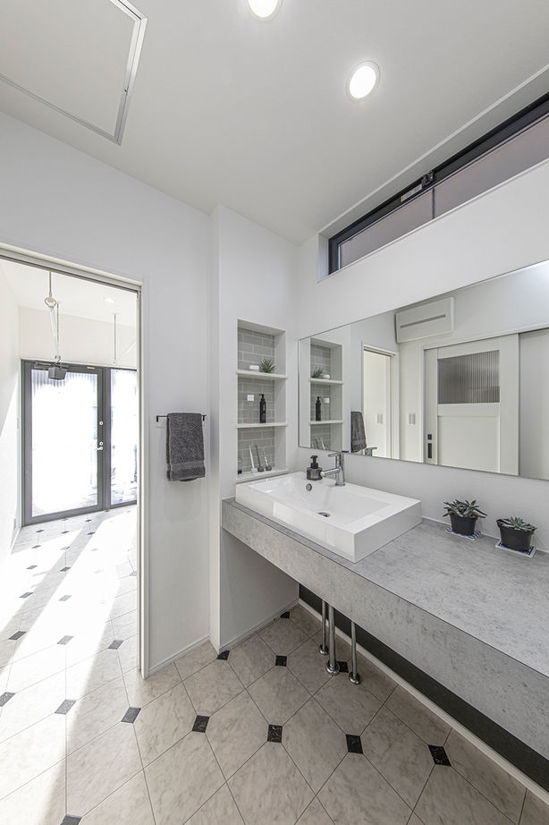 クラフトホーム 【1500万円～2000万円以下/5LDK/40坪台/間取り図面】アイランドキッチンやランドリールームで家事ラクな家の建築実例画像7