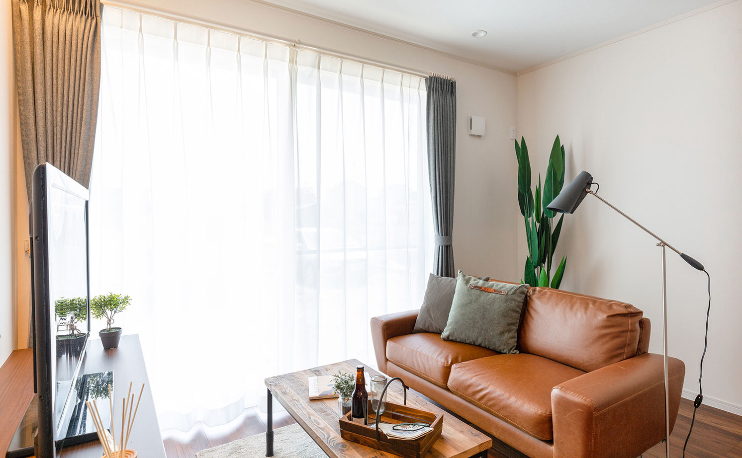 サティスホーム岐阜 【間取り図有×1000万円台×平屋×回遊導線】家族が自然につながるLDK。将来を見越したバリアフリーな平屋の建築実例画像6