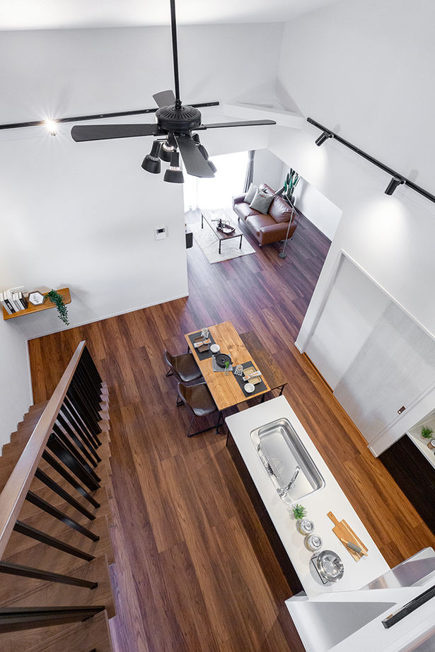 サティスホーム岐阜 【間取り図有×1000万円台×平屋×回遊導線】家族が自然につながるLDK。将来を見越したバリアフリーな平屋の建築実例画像12