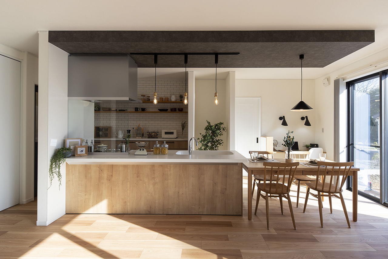 サティスホーム岐阜 【2000万円台×回遊動線】ナチュラルモダンなデザインと家事効率アップな動線で子育て家族も嬉しいL字型の家の建築実例画像4