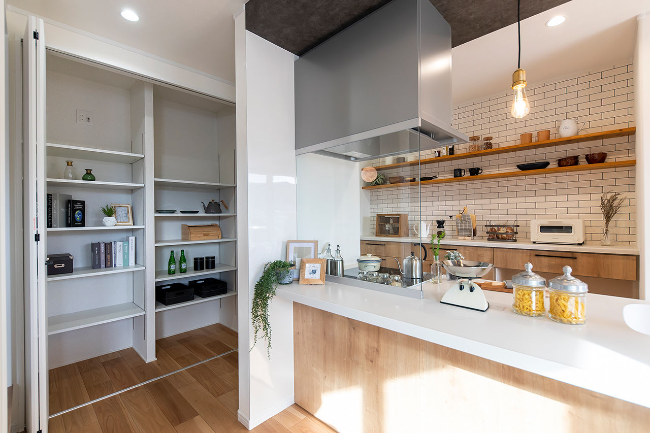 サティスホーム岐阜 【2000万円台×回遊動線】ナチュラルモダンなデザインと家事効率アップな動線で子育て家族も嬉しいL字型の家の建築実例画像7