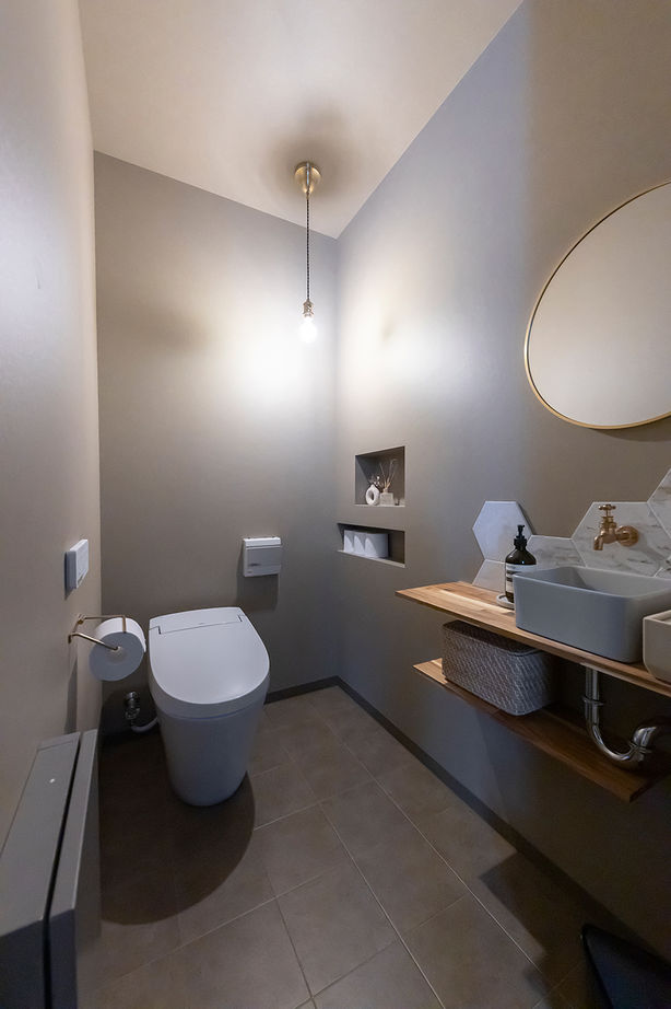 サティスホーム岐阜 【インナーガレージ×吹き抜けリビング×間取り図有×2000万円台】デザインも素材も！理想を全て叶えた家の建築実例画像10