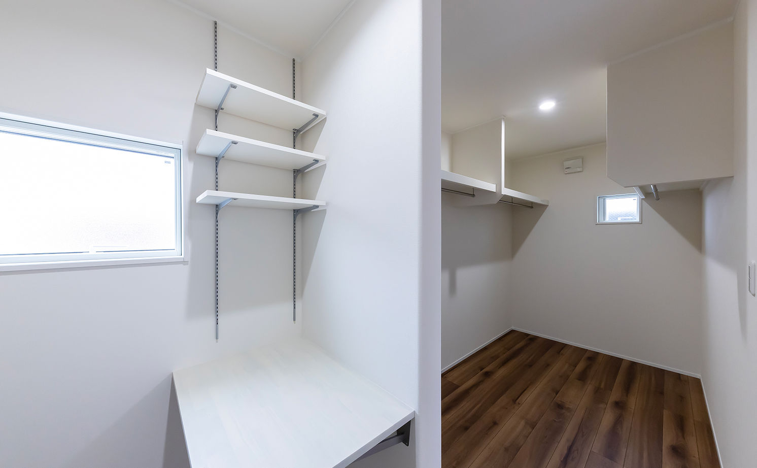 サティスホーム岐阜 【羽島郡×自由設計×モダンスタイル×間取図あり】幾重にも描く回遊動線上に設備も収納も配置した快適な家の建築実例画像18